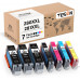 TESEN Compatible 280XXL 281XXL Ink Cartridge 7 Pack